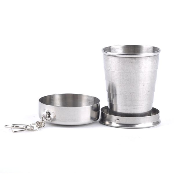 

stainless steel telescopic folding travel mug outdoor bottles cup