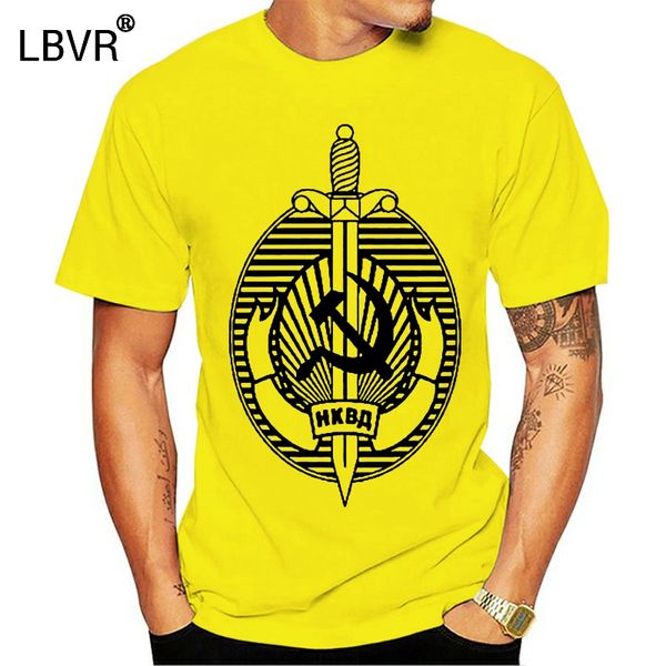 

russian nkvd the old kgb soviet communist security agency army green t shirt