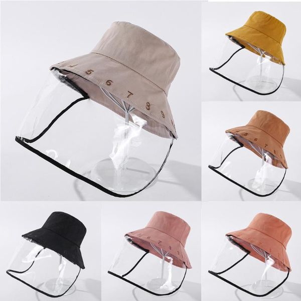 

women lady anti-spitting protective hat dustproof cover fisherman cap hat, Slivery;white