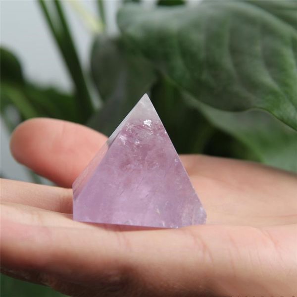 

pyramid nunatak crystal hjt wholesale natural amethyst healing reiki 32mm-34mm 44g decoration quartz bde2010 pahof