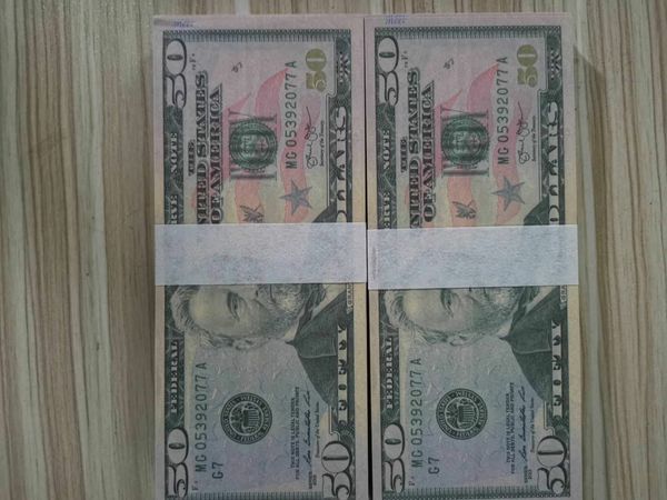 

us dollar fake money movies prop 50 dollars bank note counting prop money festive party games toys collections gifts 05
