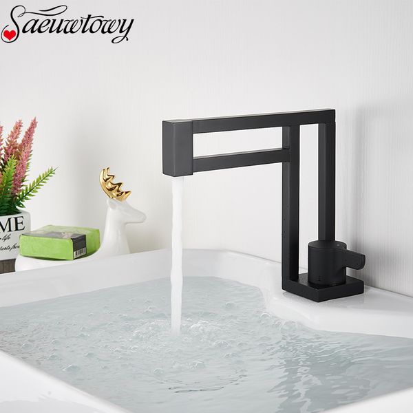 

basin faucet brass bathroom faucet wash basin deck sink single hole creative curve tap cold and water