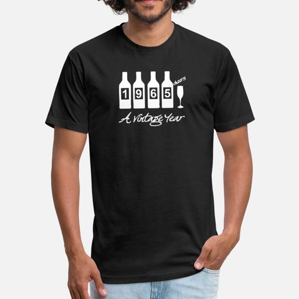

bottles 1965 mens funny t shirt men custom cotton o-neck slim fitness building summer pictures shirt