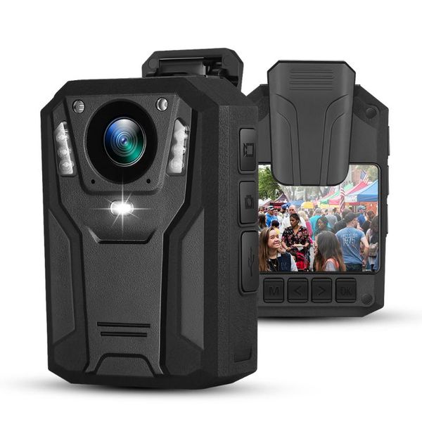 

boblov 1296p body mounted camera 32g/64g 9h recording wearable video recorder for security guard night vision mini camera