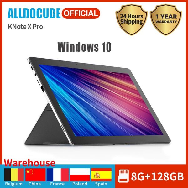 

tablet pc alldocube knote x pro windows 2 in 1 table 13.3 inch ips screen intel n4100 quad core 8gb ram 128gb ssd 10 wifi laptop