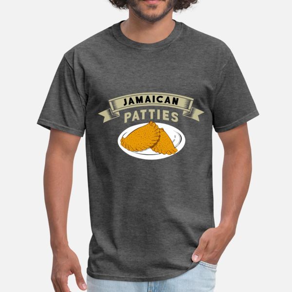 

jamaican patties t shirt men customized tee shirt plus size 3xl pattern sunlight fashion spring cool shirt