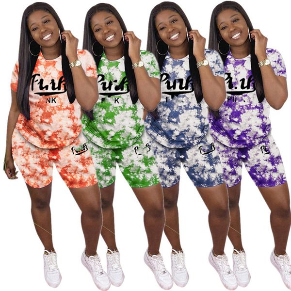

женин лен одежда пл ѬазмеѬ пикиѬовка tie dye 2 пѬедмеа комплек коѬоким Ѭ, Gray
