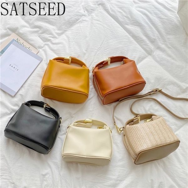 

bag woman 2020 new niche design simple style handbag solid color trend small square bag soft face casual crossbody