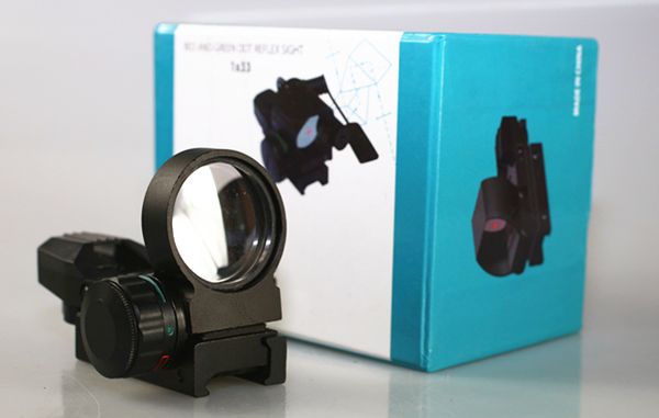 

tactical 1x33 multi reticle red & green dot 4 reticle reflex sight