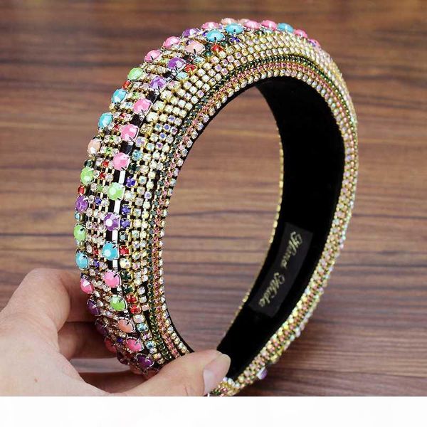 

big luxury full кристалл tiara hairbands великолепный горный хрусталь богемский ободки для новых женщин головной убор свадебные аксессуары д, Golden;white