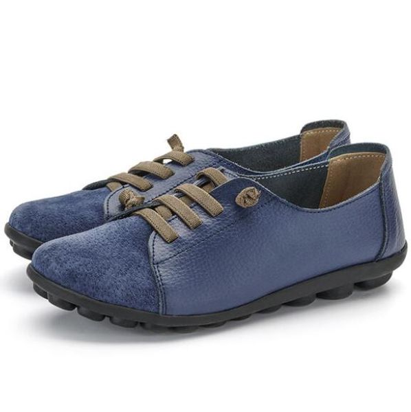 

four seasons new mother shoes women's sneakers single shoes flat bottom casual fashion soft bottom beanie flat women, Black