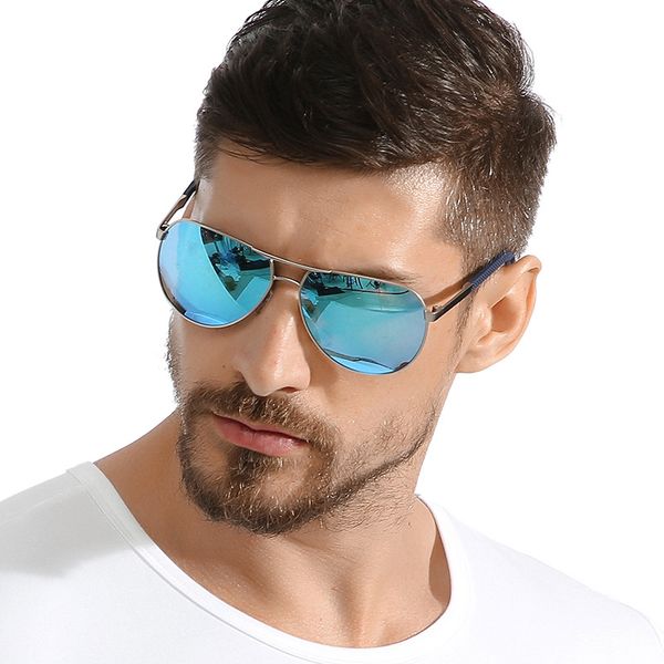 

pilot polarized sunglasses men women brand designer retro uv400 new square sun glasses accessories driving goggles oculos, White;black