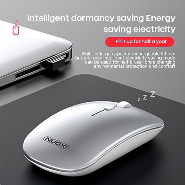 

wireless mouse computer bluetooth mouse silent rechargeable ergonomic 2.4ghz usb mice for computer lapdeskpc