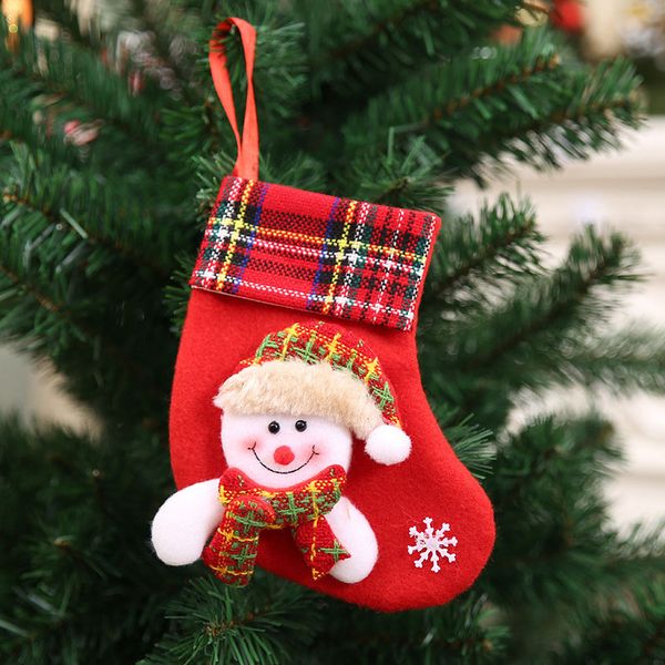 

cutlery set pouch santa claus snowman snow bear reindeer silverware bag holder