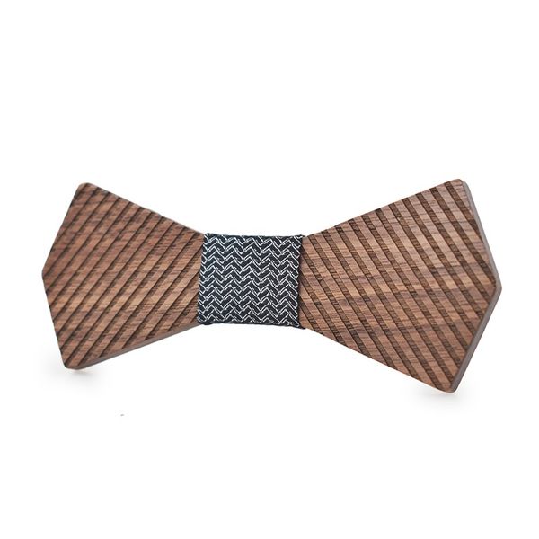 

fashion handmade wooden hollow out stripe bow tie distinctive bow tie for party wedding 1order=1pc, Blue;purple