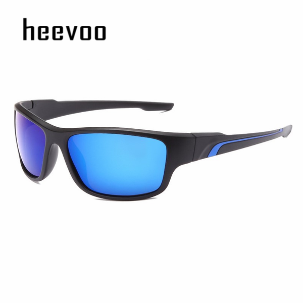 

polarized sunglasses men brand design driving sun glasses square blue mirror glasses for men uv400 shades eyewear, White;black
