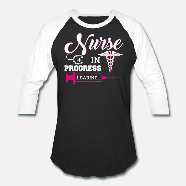 

nurse in progress loading please wait maglietta t shirt men printed short sleeve s-xxxl natural fitness humor spring unique shirt