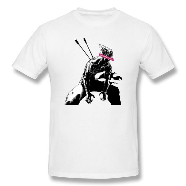 

2020 new arrival slaughter party ofertas t-shirt 100% cotton one punch man adventure cartoons crewneck tshirt