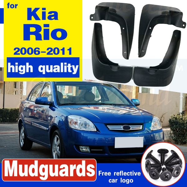 

oe styled car mud flaps for kia rio sedan 2006 2007 2008 2009 2010 2011 mudflaps splash guards mud flap mudguards accessories
