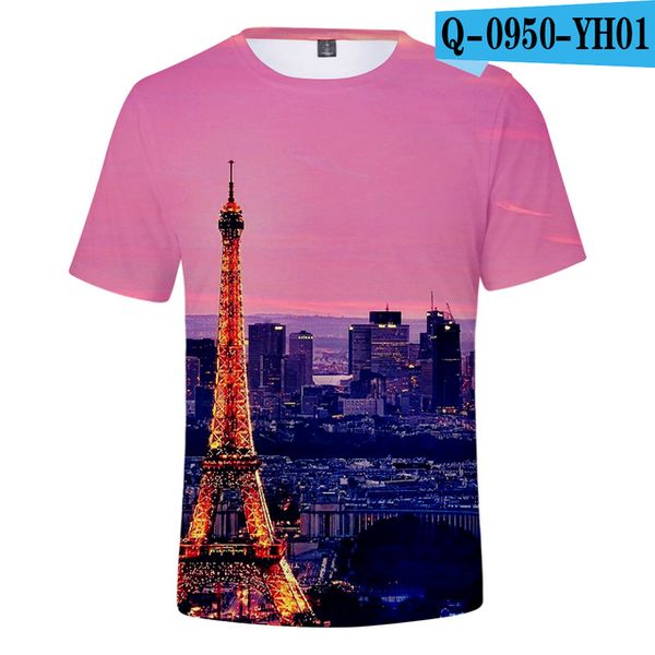 

france paris eiffel tower famous la tour eiffel pullover brand 3d print shirts anime plus size hentai men clothing