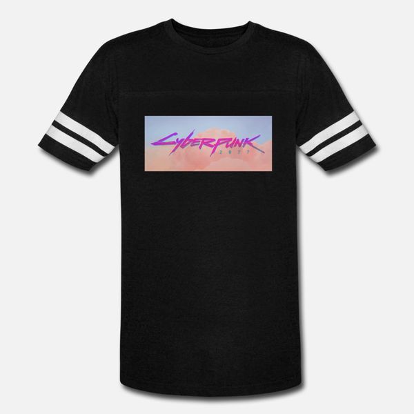 

cyberpunk 2077 t shirt men customize short sleeve s-xxxl letter gift fashion spring formal shirt