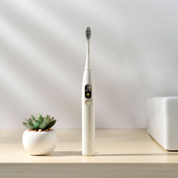 

xiaomi youpin oclean x smart sonic electric toothbrush with 1 replacement brush / whitening / oral care home