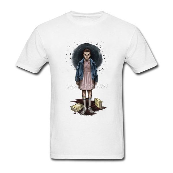

2020 stranger things t shirt t-shirts for men cotton plus size short sleeve custom men's shirts