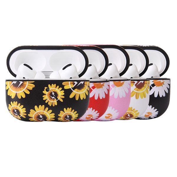 

Fashion AirpodPro Case Protective Sleeve Protective Shell Classical Bluetooth Headset New Creative Little Daisy Case 5-Style Available