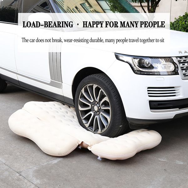 

wave pattern car inflatable bed flocking with travel mattress car inflatable bed to keep you comfortable all the way