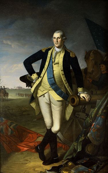 

george washington at princeton on the battlefield wall decor handpainted &hd print oil painting on canvas wall art canvas picture 200827