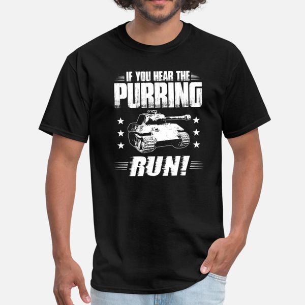 

tank panzer tanker purring tanks military gift t shirt men design tee shirt euro size s-3xl original loose casual spring autumn shirt