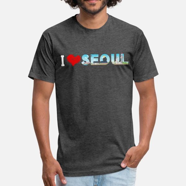 

сеул футболка мужчины character tee shirt s-3xl семья фитнес мода лето стиль досуг рубашка
