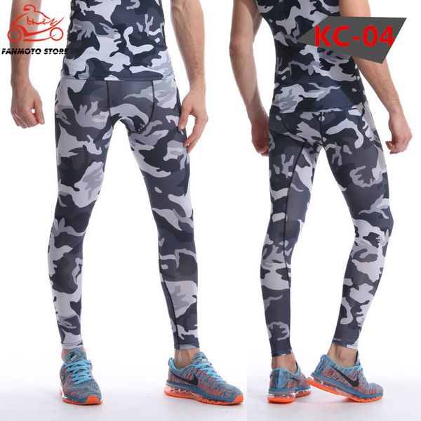 

motorbike mens camouflage pants slim skinny casual leggings bodybuilding fitness men compression exercise pants running trousers
