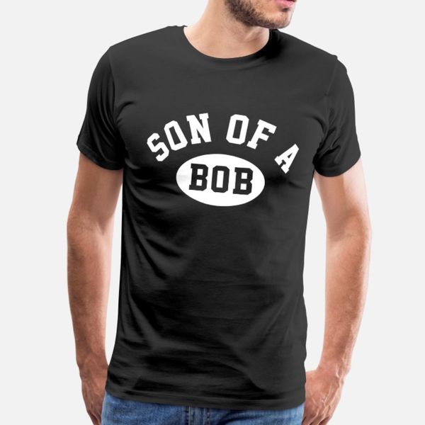 

son of a bob t shirt men fitness 100% cotton plus size 3xl clothing fitness new style spring autumn standard shirt