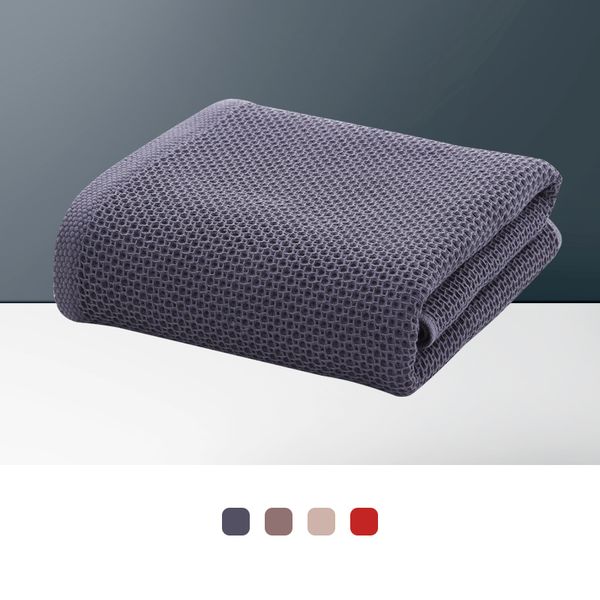 

towel 2021 arrival solid color honeycomb super absorbent portable face towels travel bath for home el size 70x140cm