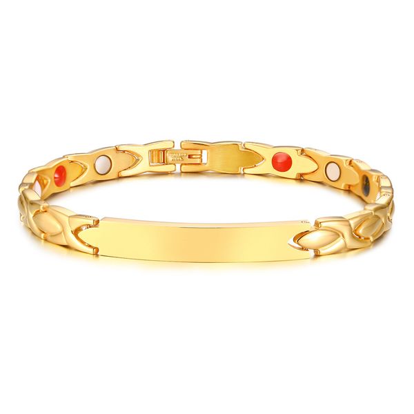 

wrist jewelry gifts female bracelet stainless steel wholesale women jewelry, Black