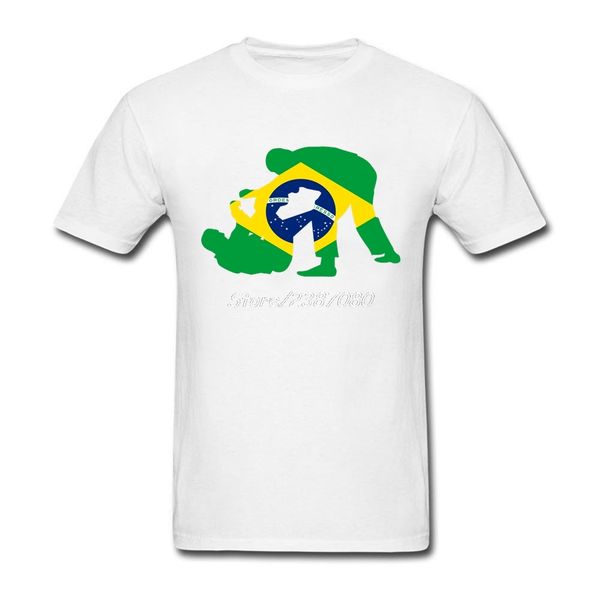 

brazilian jiu jitsu t shirt o-neck cotton short sleeve custom tshirt men popular plain 3xl mens t shirts