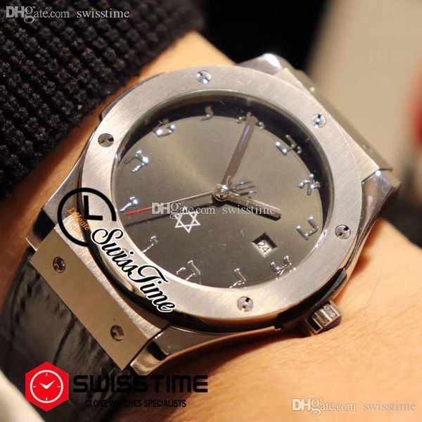

sale automatic mens watch steel case black dial middle east limited edition arabic markers black rubber strap watches swisstime he13a1, Slivery;brown