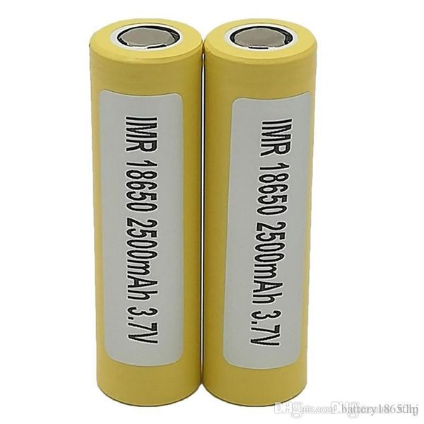 

cgjxs500pcs 100 %for lg he4 18650 battery 2500mah imr 3 .7v lg for sony samsung rechargable lithium batteries cell