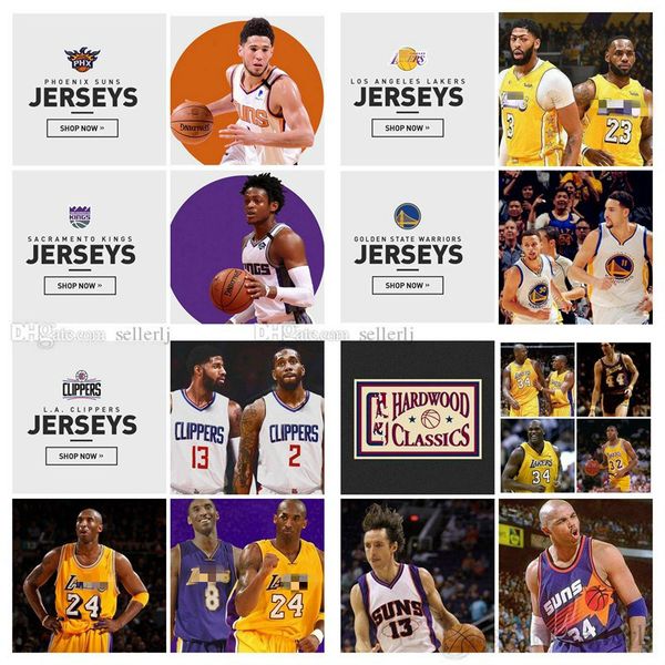 

men youth southeast laker suns clippers warriors kings 23 james 30 curry 2 lenroad 3 davis 5 fox all style jersey short, Black;red