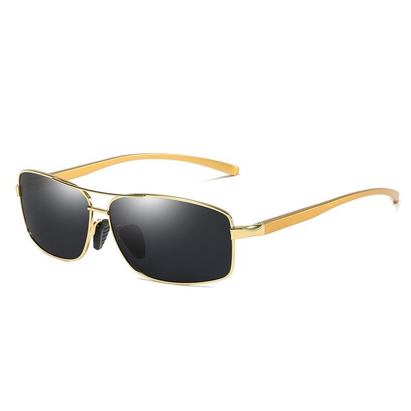 

2020 brand new polarized men's sunglasses aluminum mens driving sun glasses eyewear accessories for men f184, White;black