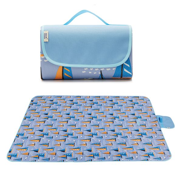 

200x145cm waterproof folding picnic mat outdoor camping beach moisture-proof blanket portable campingmat hiking beachpad