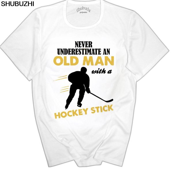 

tee shirt интернет никогда недооценка старик ice hockeyer футболка для мужчин футболка хлопка простого размера камиза евро