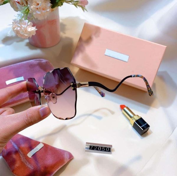 

Summer Hot Sale Womens Designer Sunglasses Woman Goggle Sunglasses UV400 MM 72050 5 Color Highly Quality with Box