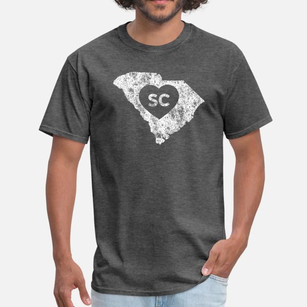 

used love south carolina t shirt men create cotton size s-3xl male gift comfortable spring autumn cool shirt