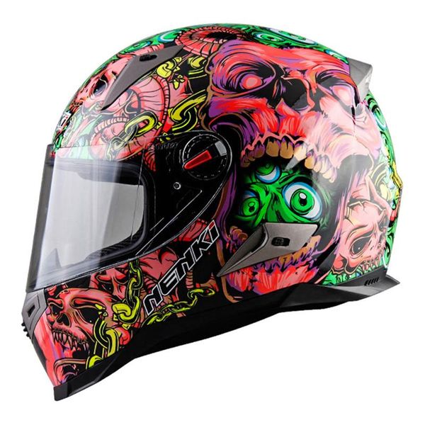 

nenki motorcycle helmet racing street moto casco touring motorbike helmet men women chopper scooter cruiser full face ece