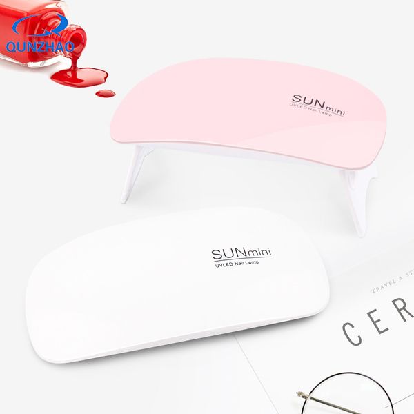 

nail dryers mini dryer 6 led diy lamp white machine uv portable usb cable home use drying for gel 6w