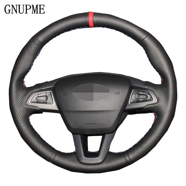 

steering wheel covers artificial leather cover volant for focus 3 2021 escape kuga