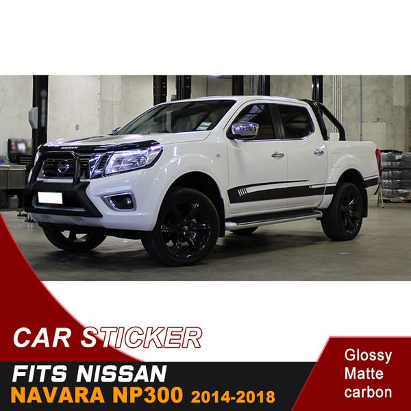 

side door stripe 4 by 4 decal cool vinyl graphic sticker gradient car sticker kits for nissan navara np300 d23