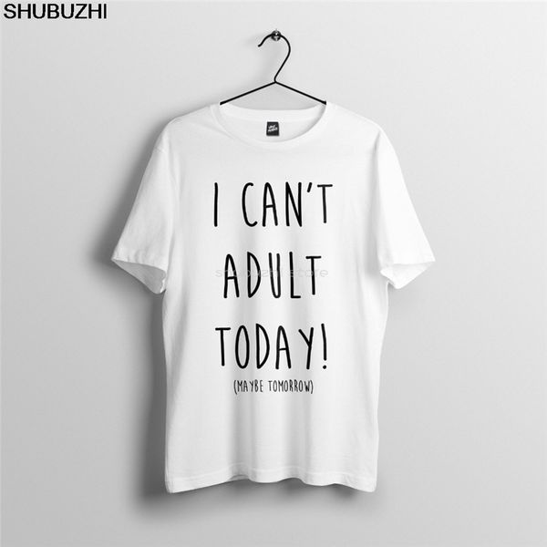 

i can't today - funny humour joke slogan tee shirt - mens t-shirt s-5xl cotton new 100% cotton t-shirts sbz5497
